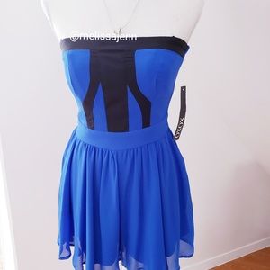 Strapless jumper dress